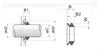 Подшипник Манжеты V – образные Манжета 35 VS (31x39x10.5) по выгодным ценам Иваново