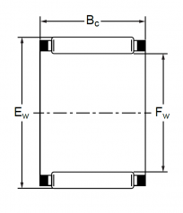 Подшипник Серия K и KT (подшипники без колец) Подшипник K 16x22x12 (KT) по выгодным ценам Иваново